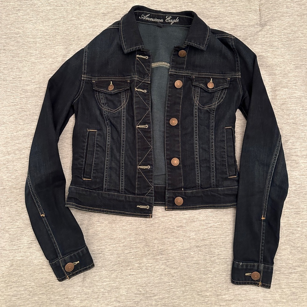 American Eagle Dark Denim Jacket
